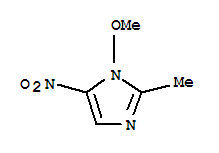 1H-imidazole,1-methoxy-2-methyl-5-nitro-(9ci) Structure,206359-22-0Structure