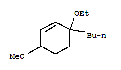 Cyclohexene, 3-butyl-3-ethoxy-6-methoxy-(9ci) Structure,206435-97-4Structure