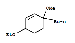Cyclohexene, 3-butyl-6-ethoxy-3-methoxy-(9ci) Structure,206435-99-6Structure