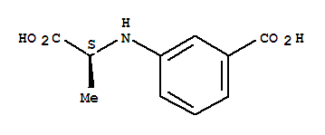 Benzoic acid, 3-[[(1s)-1-carboxyethyl]amino]-(9ci) Structure,207452-93-5Structure