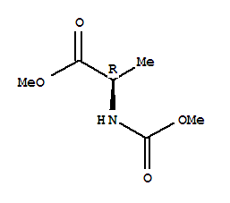 (9ci)-n-(甲氧基羰基)-D-丙氨酸甲酯結(jié)構(gòu)式_208453-80-9結(jié)構(gòu)式