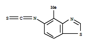 Benzothiazole, 5-isothiocyanato-4-methyl-(9ci) Structure,208458-48-4Structure