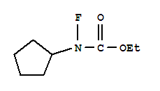 (8ci)-n-氟-環(huán)戊烷氨基甲酸乙酯結構式_21298-19-1結構式