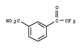 Benzoic acid, 3-(trifluoroacetyl)-(9ci) Structure,213598-05-1Structure