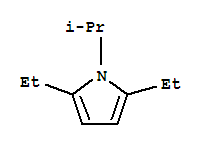 1H-pyrrole,2,5-diethyl-1-(1-methylethyl)-(9ci) Structure,21407-88-5Structure