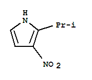 1H-pyrrole,2-(1-methylethyl)-3-nitro-(9ci) Structure,215503-19-8Structure