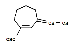 (9ci)-3-(羥基亞甲基)-1-環(huán)庚烯-1-羧醛結(jié)構(gòu)式_215525-22-7結(jié)構(gòu)式