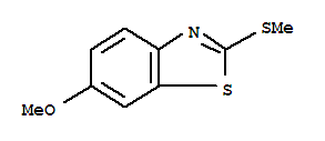Benzothiazole, 6-methoxy-2-(methylthio)-(7ci,8ci) Structure,2182-74-3Structure