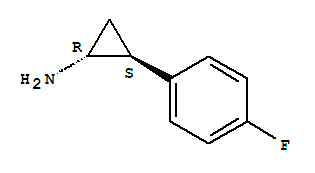 (1r,2s)-(9ci)-2-(4-氟苯基)-環(huán)丙胺結構式_220349-80-4結構式