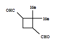 (9ci)-2,2-二甲基-1,3-環(huán)丁烷二羧醛結(jié)構(gòu)式_220512-40-3結(jié)構(gòu)式