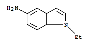 (9ci)-1-乙基-1H-吲哚-5-胺結(jié)構(gòu)式_220844-49-5結(jié)構(gòu)式