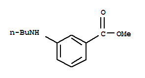 Benzoic acid, 3-(butylamino)-, methyl ester (9ci) Structure,220924-31-2Structure