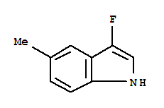 (9ci)-3-氟-5-甲基-1H-吲哚結(jié)構(gòu)式_221665-93-6結(jié)構(gòu)式