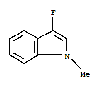 (9ci)-3-氟-1-甲基-1H-吲哚結(jié)構(gòu)式_221665-95-8結(jié)構(gòu)式