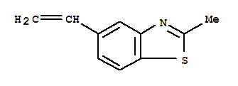 Benzothiazole, 2-methyl-5-vinyl-(8ci) Structure,22240-46-6Structure