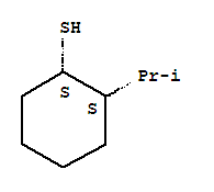 Cyclohexanethiol,2-(1-methylethyl)-,(1r,2r)-rel-(9ci) Structure,223653-39-2Structure