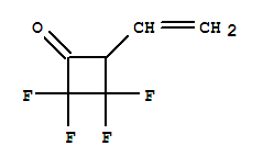 (8ci)-2,2,3,3-四氟-4-乙烯基-環(huán)丁烷酮結構式_22411-35-4結構式
