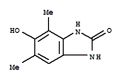 2H-benzimidazol-2-one,1,3-dihydro-5-hydroxy-4,6-dimethyl-(9ci)Structure,224648-68-4Structure 2H-benzimidazol-2-one,1,3-dihydro-5-hydroxy-4,6-dimethyl-(9ci) Structure,224648-68-4Structure