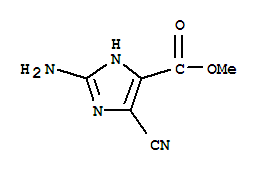 1H-imidazole-4-carboxylicacid,2-amino-5-cyano-,methylester(9ci) Structure,225644-24-6Structure