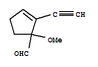 (9ci)-2-乙炔-1-甲氧基-2-環(huán)戊烯-1-羧醛結構式_225662-34-0結構式