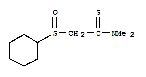 2-(環(huán)己基亞磺?；?-N,N-二甲基-乙烷硫代酰胺結(jié)構(gòu)式_226709-25-7結(jié)構(gòu)式
