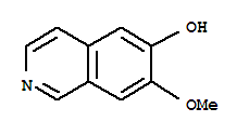 (9ci)-7-甲氧基-6-異羥基喹啉結(jié)構(gòu)式_226958-59-4結(jié)構(gòu)式