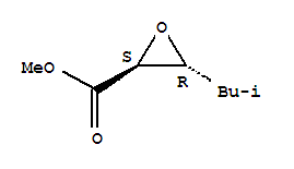 (2s,3r)-(9ci)-3-(2-甲基丙基)-環(huán)氧乙烷羧酸甲酯結構式_238413-43-9結構式