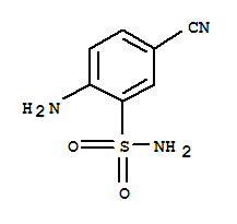 Benzenesulfonamide, 2-amino-5-cyano-(9ci) Structure,240139-71-3Structure