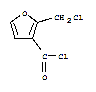 (9ci)-2-(氯甲基)-3-呋喃羰酰氯結構式_246178-74-5結構式