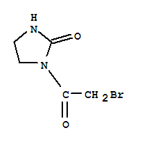2-Imidazolidinone, 1-(bromoacetyl)-(8ci,9ci) Structure,25578-69-2Structure
