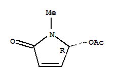 2H-pyrrol-2-one,5-(acetyloxy)-1,5-dihydro-1-methyl-,(5r)-(9ci)Structure,256458-27-2Structure 2H-pyrrol-2-one,5-(acetyloxy)-1,5-dihydro-1-methyl-,(5r)-(9ci) Structure,256458-27-2Structure