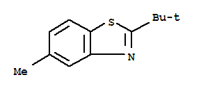 Benzothiazole, 2-(1,1-dimethylethyl)-5-methyl-(9ci) Structure,257632-84-1Structure