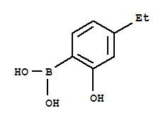 Boronic acid, (4-ethyl-2-hydroxyphenyl)-(9ci) Structure,259209-34-2Structure