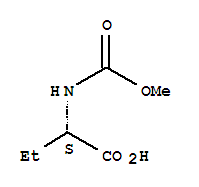 Butanoic acid, 2-[(methoxycarbonyl)amino]-, (2s)-(9ci) Structure,259874-14-1Structure