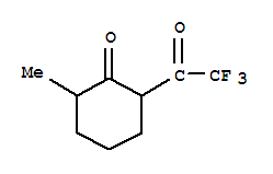 (9ci)-2-甲基-6-(三氟乙酰基)-環(huán)己酮結(jié)構(gòu)式_266309-20-0結(jié)構(gòu)式