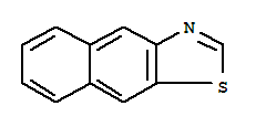 (8ci,9ci)-萘并[2,3-d]噻唑結構式_269-24-9結構式