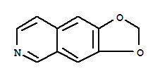 [1,3]二氧代[4,5-g]異喹啉結(jié)構(gòu)式_269-44-3結(jié)構(gòu)式