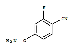Benzonitrile, 4-(aminooxy)-2-fluoro-(9ci) Structure,269056-55-5Structure