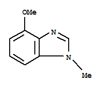 Benzimidazole, 4-methoxy-1-methyl-(8ci) Structure,27077-81-2Structure