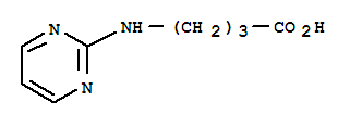 Butanoic acid, 4-(2-pyrimidinylamino)-(9ci) Structure,27179-33-5Structure