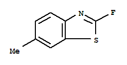 Benzothiazole, 2-fluoro-6-methyl-(8ci,9ci) Structure,27484-67-9Structure