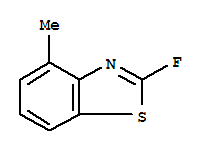 Benzothiazole, 2-fluoro-4-methyl-(8ci) Structure,27484-68-0Structure