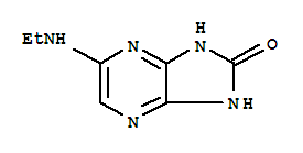 5-(乙基氨基)-1,3-二氫-2H-咪唑并[4,5-b]吡嗪-2-酮結(jié)構(gòu)式_27523-76-8結(jié)構(gòu)式