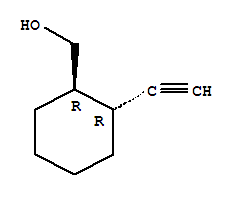 (1r,2r)-rel-(9ci)-2-乙炔-環(huán)己烷甲醇結構式_275386-65-7結構式