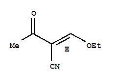 Butanenitrile, 2-(ethoxymethylene)-3-oxo-, (2e)-(9ci) Structure,278602-14-5Structure