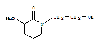 (9ci)-1-(2-羥基乙基)-3-甲氧基-2-哌啶酮結(jié)構(gòu)式_278794-14-2結(jié)構(gòu)式