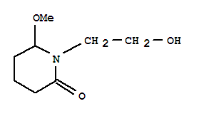 (9ci)-1-(2-羥基乙基)-6-甲氧基-2-哌啶酮結(jié)構(gòu)式_278794-15-3結(jié)構(gòu)式