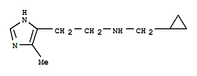 1H-imidazole-4-ethanamine, n-(cyclopropylmethyl)-5-methyl- (9ci) Structure,279237-68-2Structure