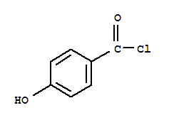 Benzoyl chloride, 4-hydroxy-(9ci) Structure,28141-24-4Structure