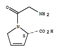 (9ci)-甘氨?；?3,4-二脫氫-L-脯氨酸結(jié)構(gòu)式_281670-30-2結(jié)構(gòu)式
